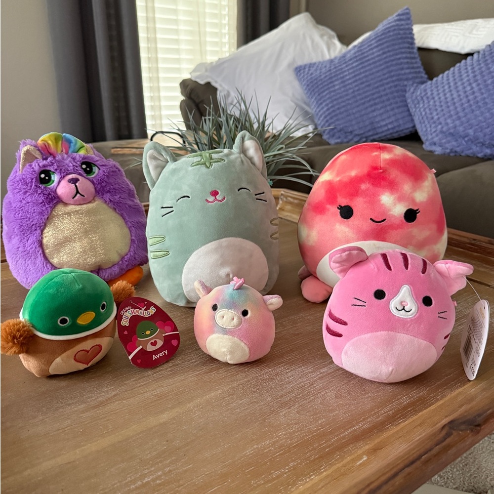 Squishmallows Plush Toy Collection PLUS bonus!
